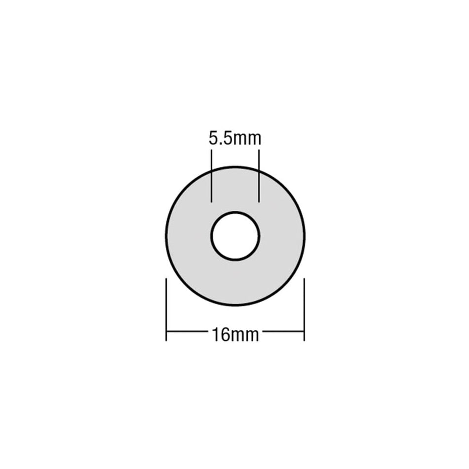 TechFast Bonded EPDM Washer 5.5 x 16mm Box 100