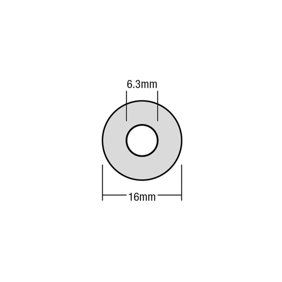 TechFast Bonded EPDM Washer 6.3 x 16mm Box 100