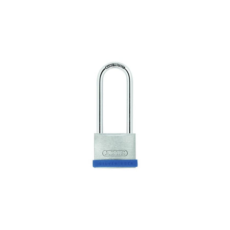 40mm Silver Rock 5 Padlock Long Shackle 63mm Keyed Alike