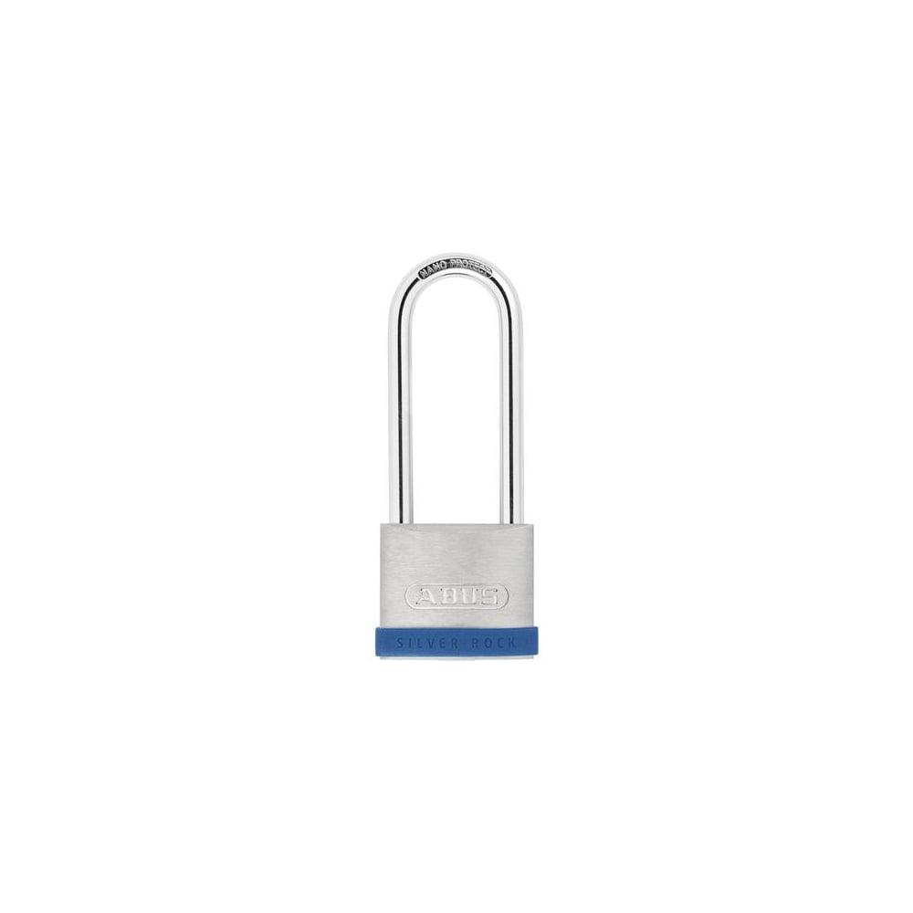 50mm Silver Rock 5 Padlock Long Shackle 80mm