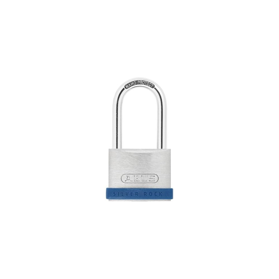 40mm Silver Rock 5 Padlock Long Shackle 40mm
