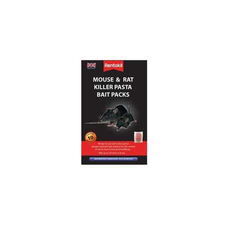 Mouse & Rat Killer Pasta Bait, 10 Sachets
