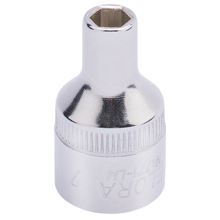7mm 1/2in. Square Drive Hexagon Socket: Model No.771-LM