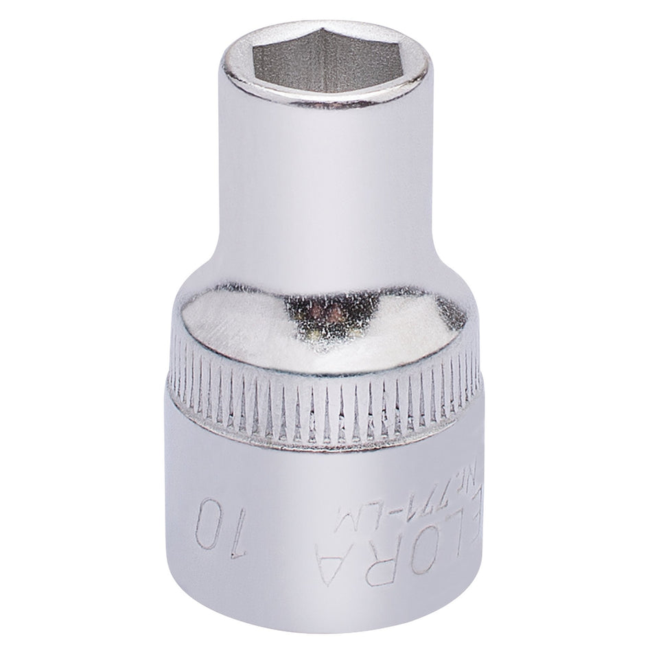 10mm 1/2in. Square Drive Hexagon Socket: Model No.771-LM