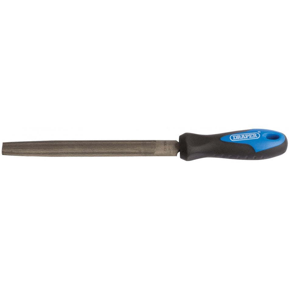 150mm Half Round File and Handle: Model No. 8106B