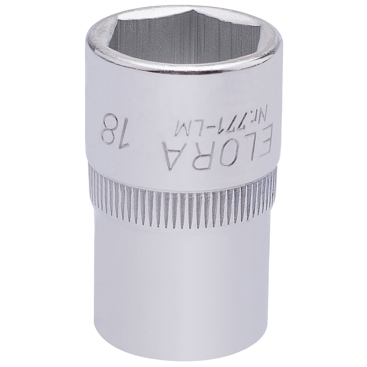 18mm 1/2in. Square Drive Hexagon Socket: Model No.771-LM