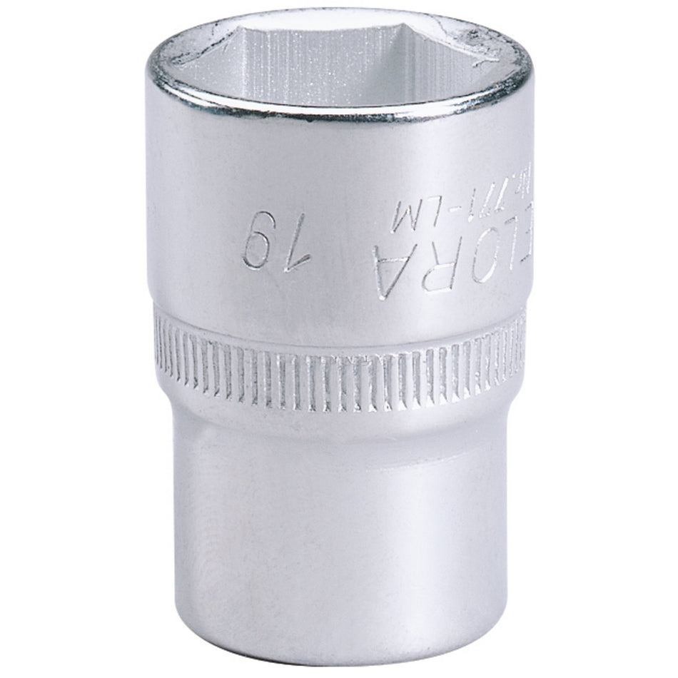 19mm 1/2in. Square Drive Hexagon Socket: Model No.771-LM