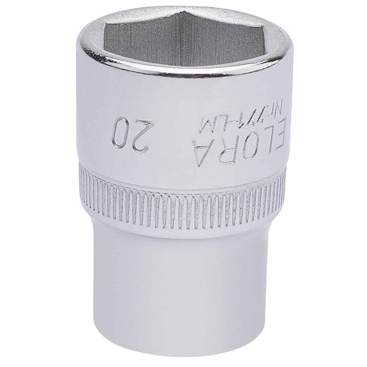 20mm 1/2in. Square Drive Hexagon Socket: Model No.771-LM