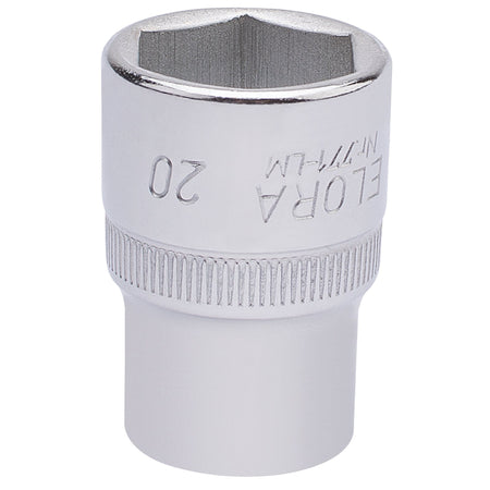 20mm 1/2in. Square Drive Hexagon Socket: Model No.771-LM