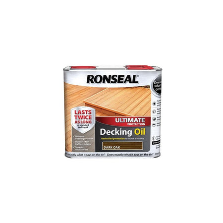 Ronseal Ultimate Decking Oil Dark Oak 2.5 Litre