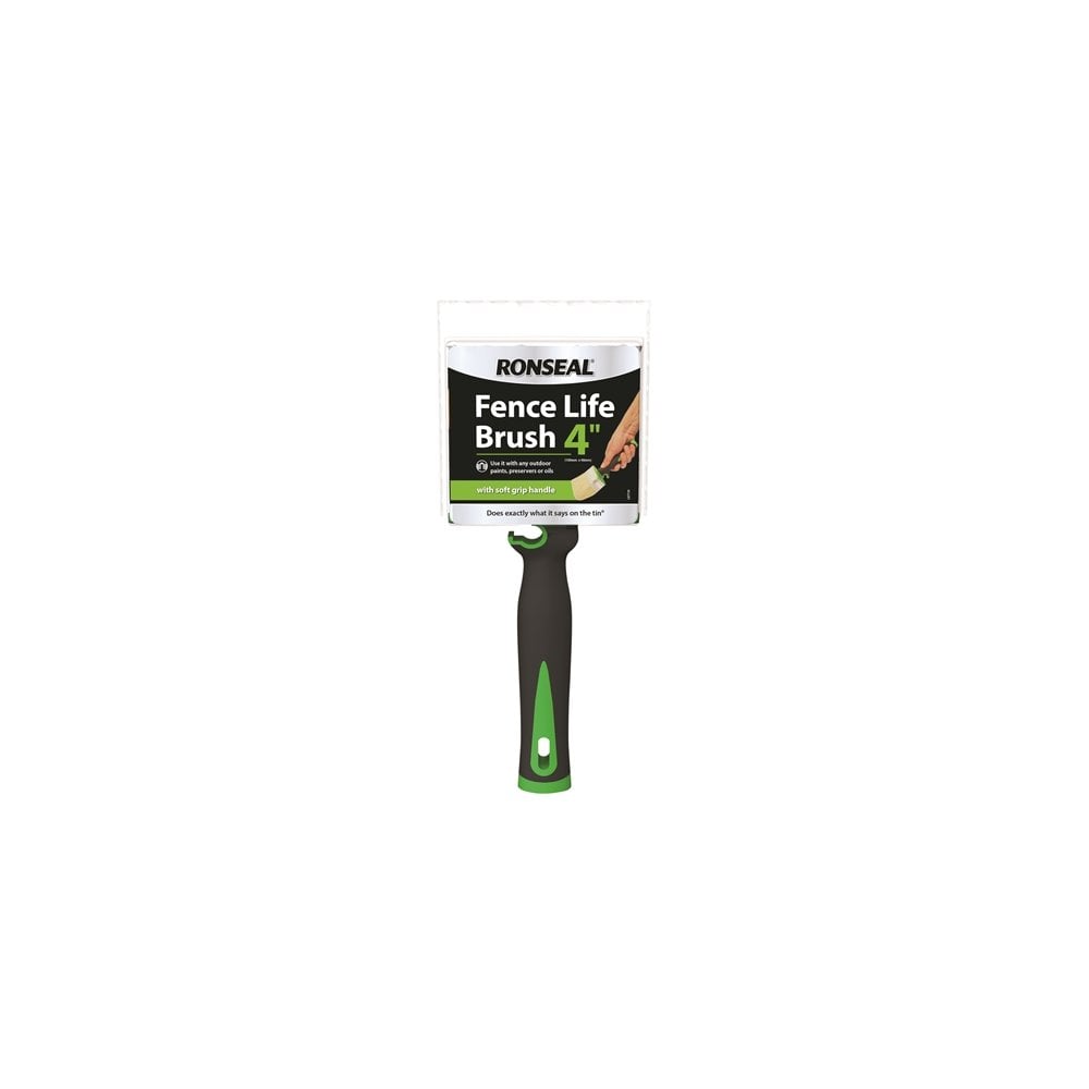 Ronseal Soft Grip Fence Life Brush 100 x 40mm