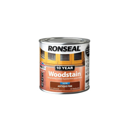 Ronseal 10 Year Woodstain Antique Pine 250ml