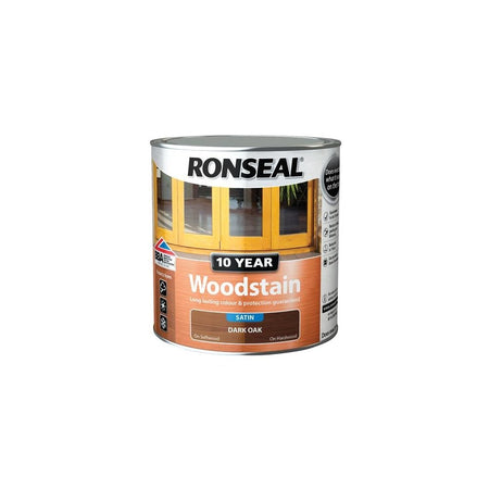 Ronseal 10 Year Woodstain Dark Oak 2.5 Litre