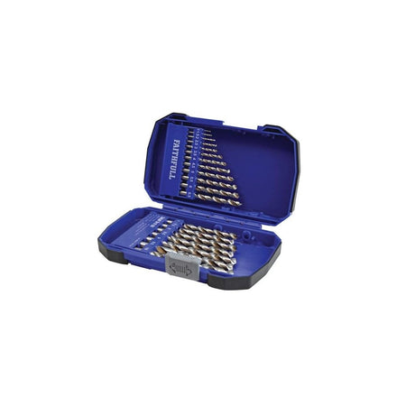 Faithfull Cobalt HSS Drill Set M35 1-10mm 19 Piece