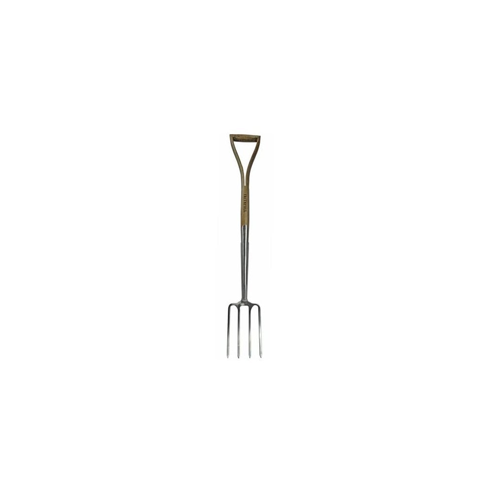 Faithfull Prestige Stainless Steel Border Fork Ash Handle