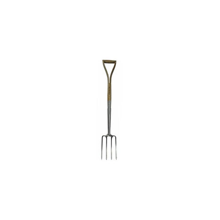 Faithfull Prestige Stainless Steel Border Fork Ash Handle