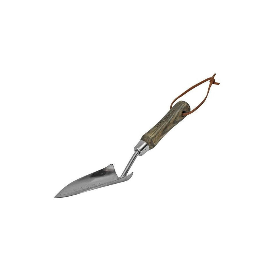 Faithfull Prestige Stainless Steel Potting Trowel Ash Handle