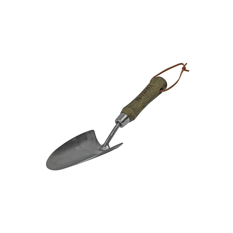 Faithfull Prestige Stainless Steel Hand Trowel Ash Handle