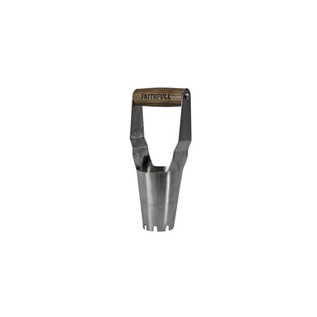 Faithfull Prestige Stainless Steel Bulb Planter Ash Handle