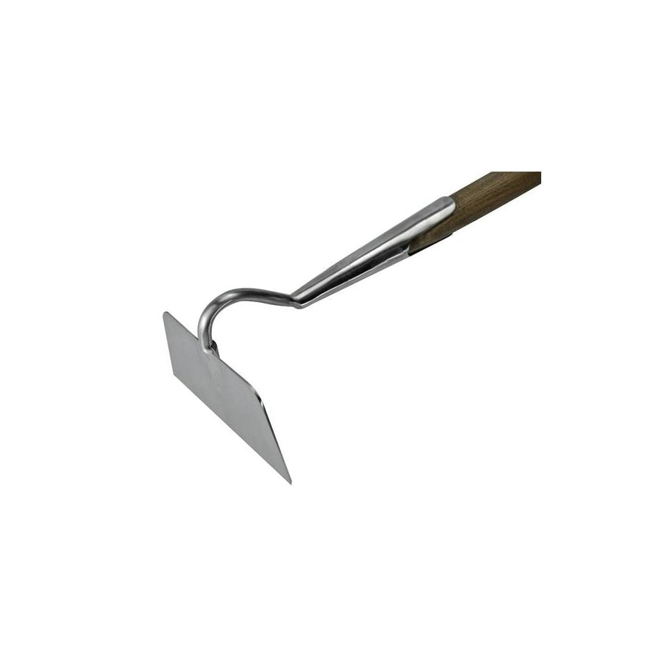 Faithfull Prestige Stainless Steel Draw Hoe Ash Handle