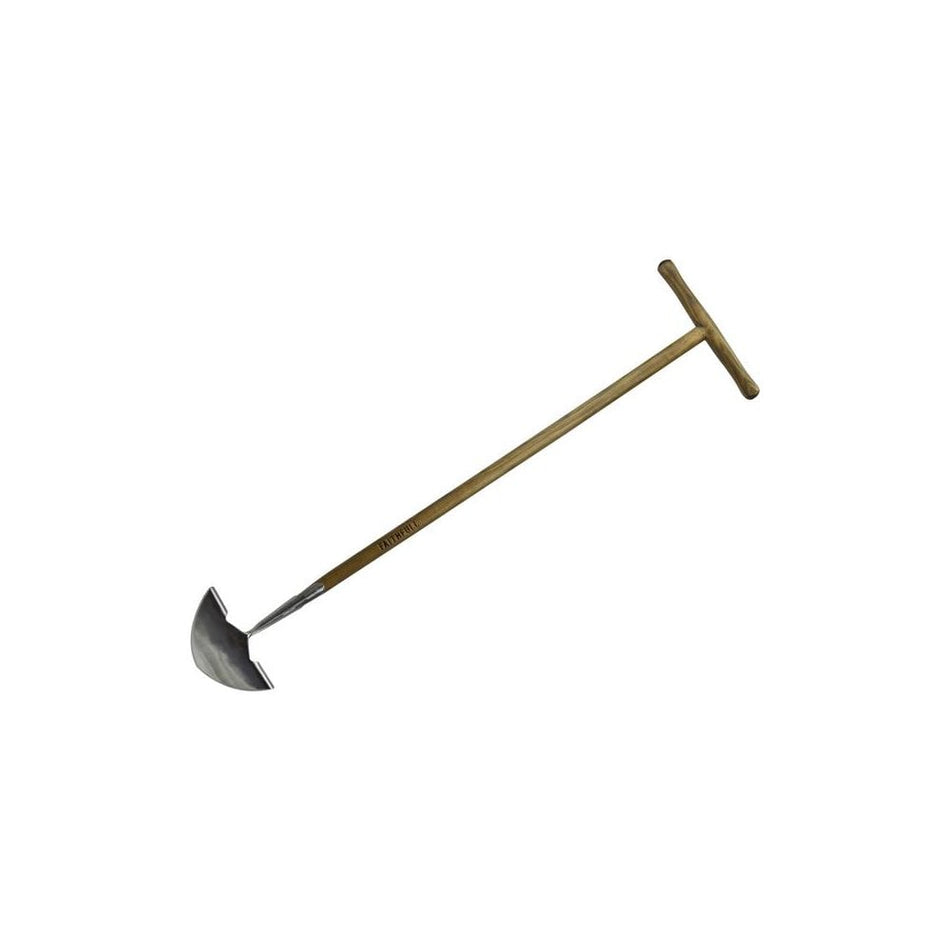 Faithfull Prestige Stainless Steel Edging Iron Ash Handle