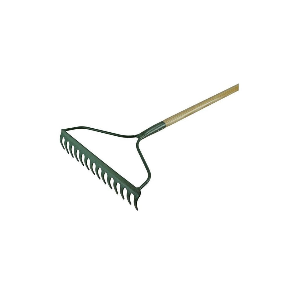 Faithfull Countryman Garden Rake 14 Flat Tines