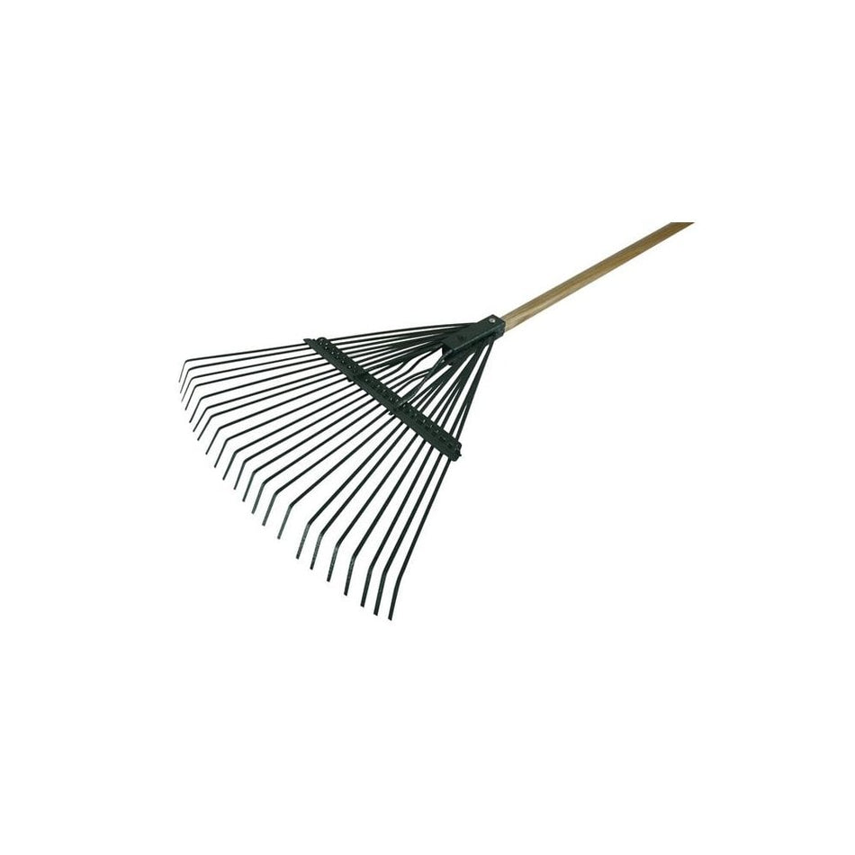 Faithfull Countryman Leaf Rake 22 Flat Tines