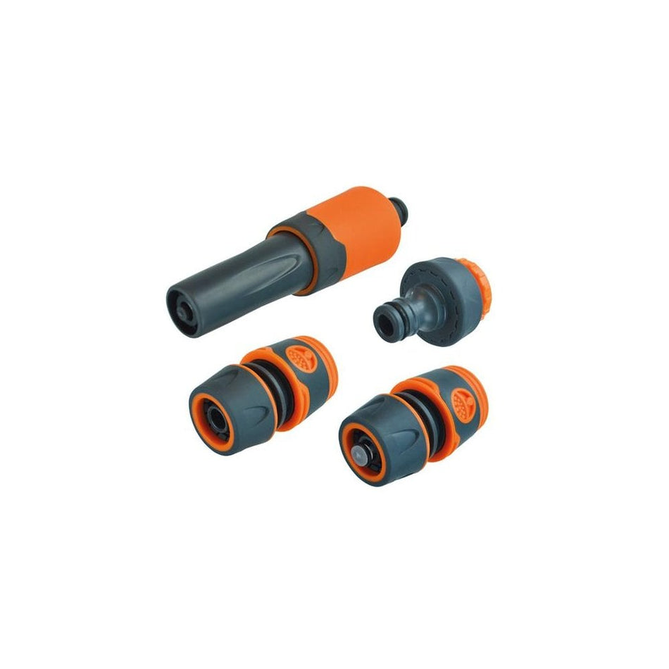 Faithfull Plastic Hose Fittings Starter Kit 1/2in