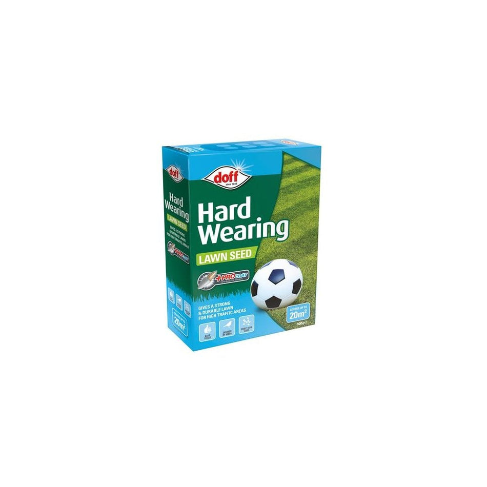 DOFF Hard Wearing Lawn Seed 500g