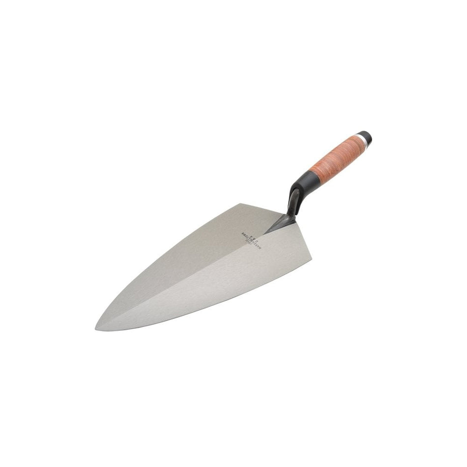 Marshalltown 19L Philadelphia Pattern Brick Trowel Leather Handle 11in