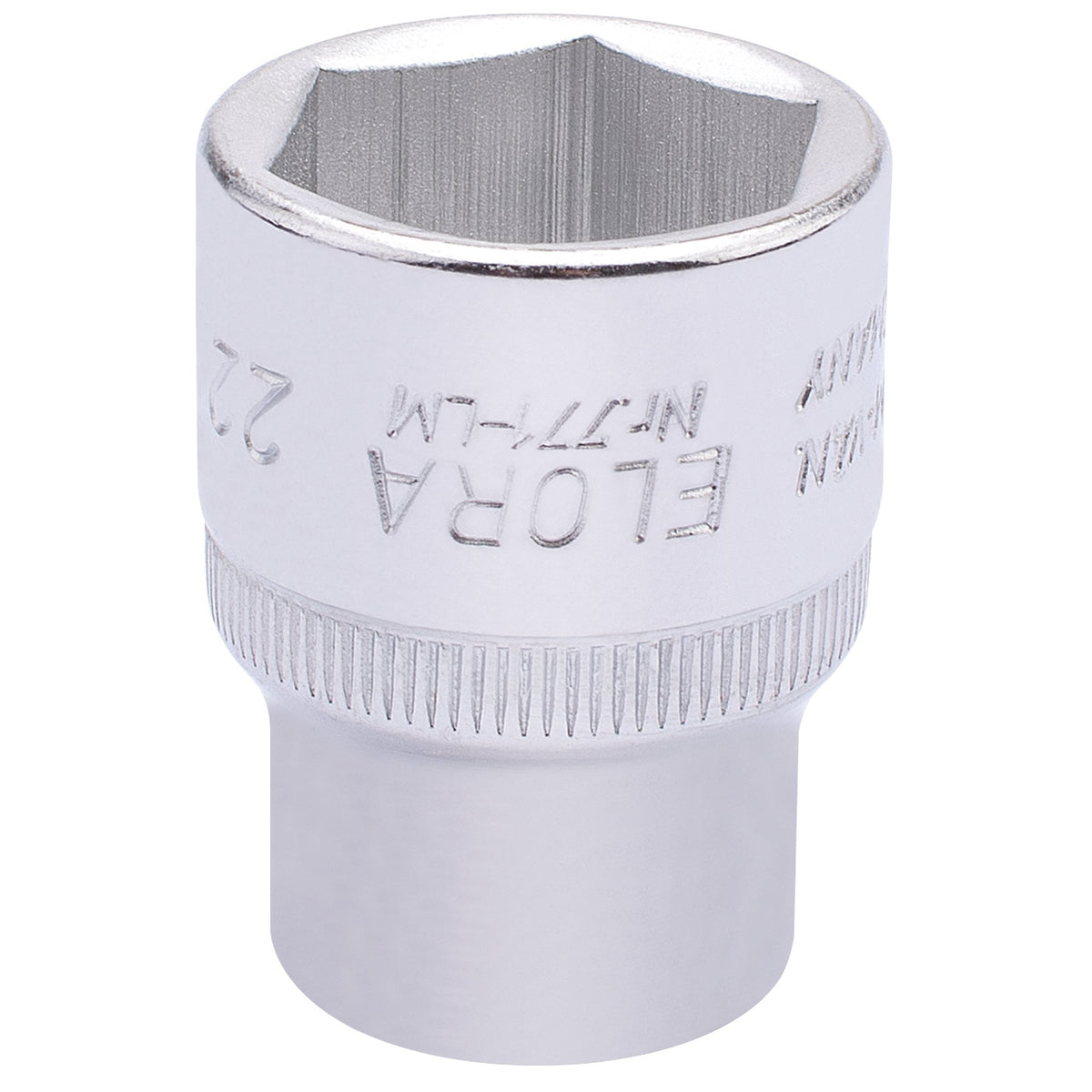 22mm 1/2in. Square Drive Hexagon Socket: Model No.771-LM