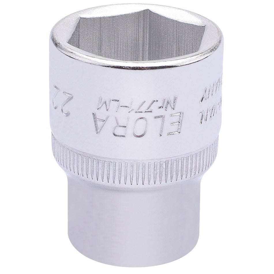 22mm 1/2in. Square Drive Hexagon Socket: Model No.771-LM