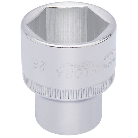 28mm 1/2in. Square Drive Hexagon Socket: Model No.771-LM