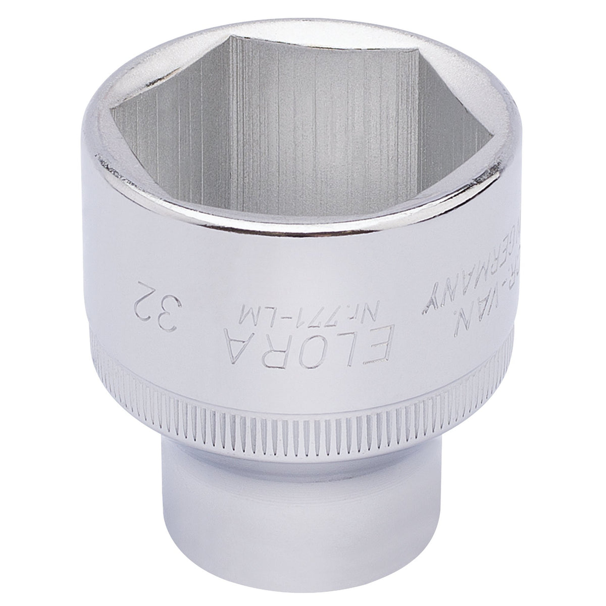 32mm 1/2in. Square Drive Hexagon Socket: Model No.771-LM