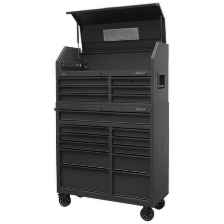 Sealey 17 Drawer Tool Chest Combination Soft Close Drawers with Power Bar Model No-AP41BESTACK