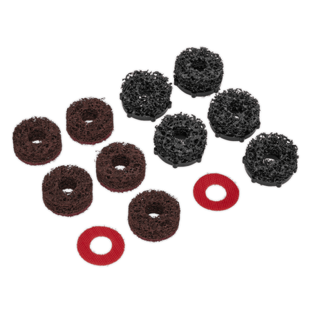 Sealey Stud Hub Cleaner Pads for VS8002 Pack of 12 Model No-VS8002A