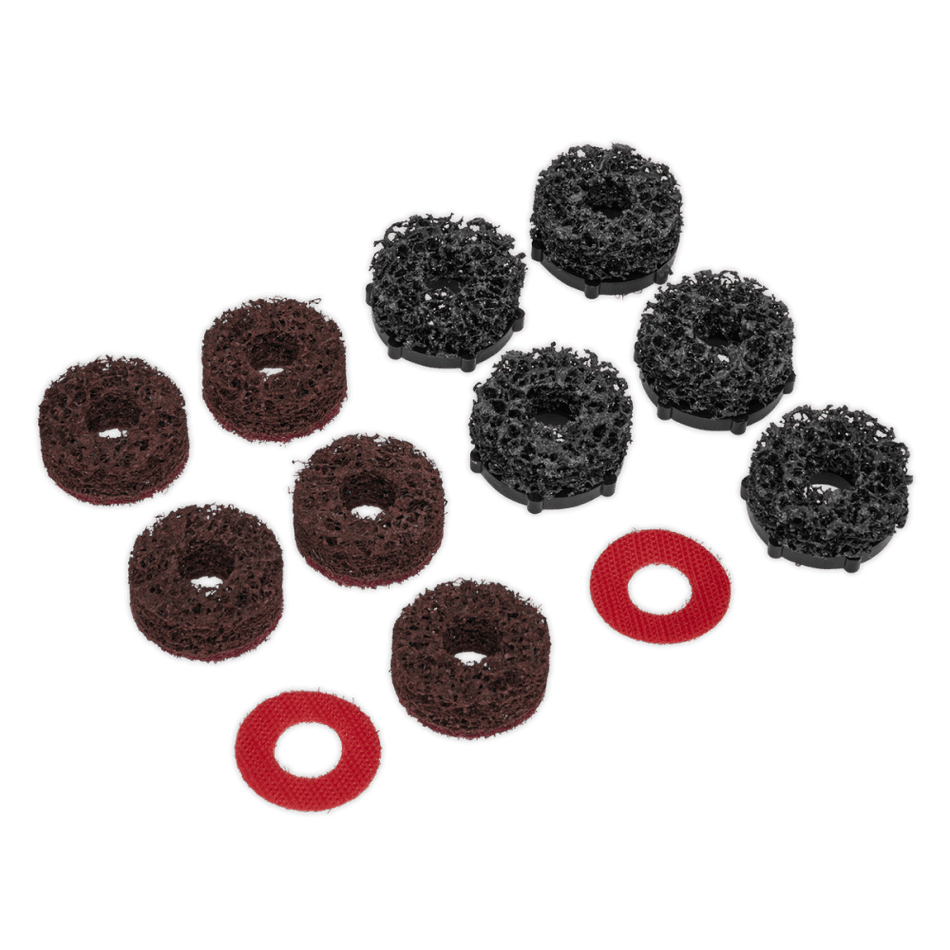 Sealey Stud Hub Cleaner Pads for VS8002 Pack of 12 Model No-VS8002A