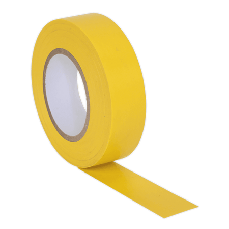 PVC Insulating Tape 19mm x 20mtr Yellow Pack of 10 : Model No.ITYEL10