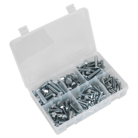 Setscrew Assortment 150pc Metric M5-M10 High Tensile DIN 933 : Model No.AB048SS