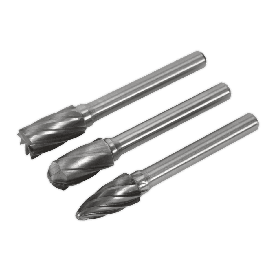 Tungsten Carbide Rotary Burr Set 3pc Ripper/Coarse : Model No.SDBCK3