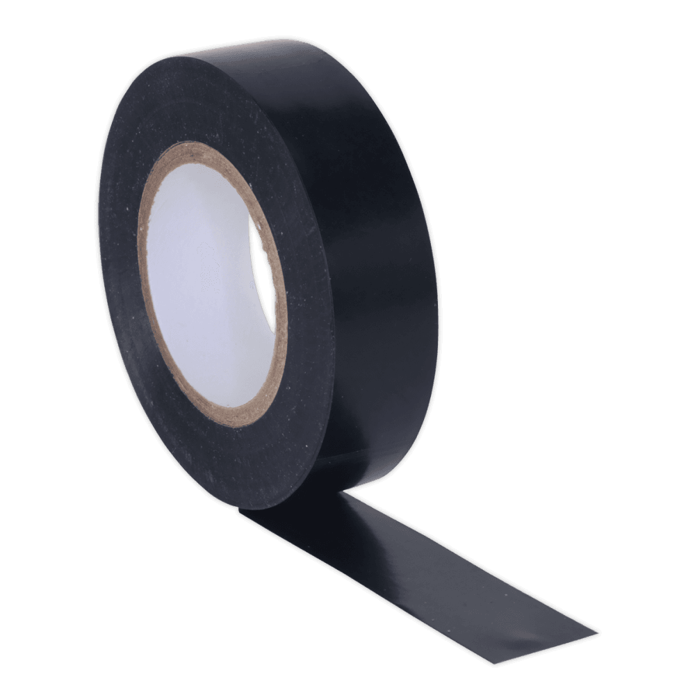 PVC Insulating Tape 19mm x 20mtr Black Pack of 10 : Model No.ITBLK10
