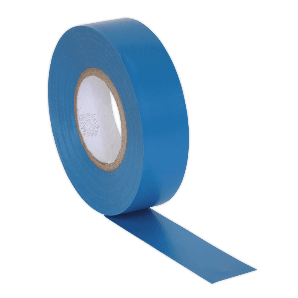 PVC Insulating Tape 19mm x 20mtr Blue Pack of 10 : Model No.ITBLU10