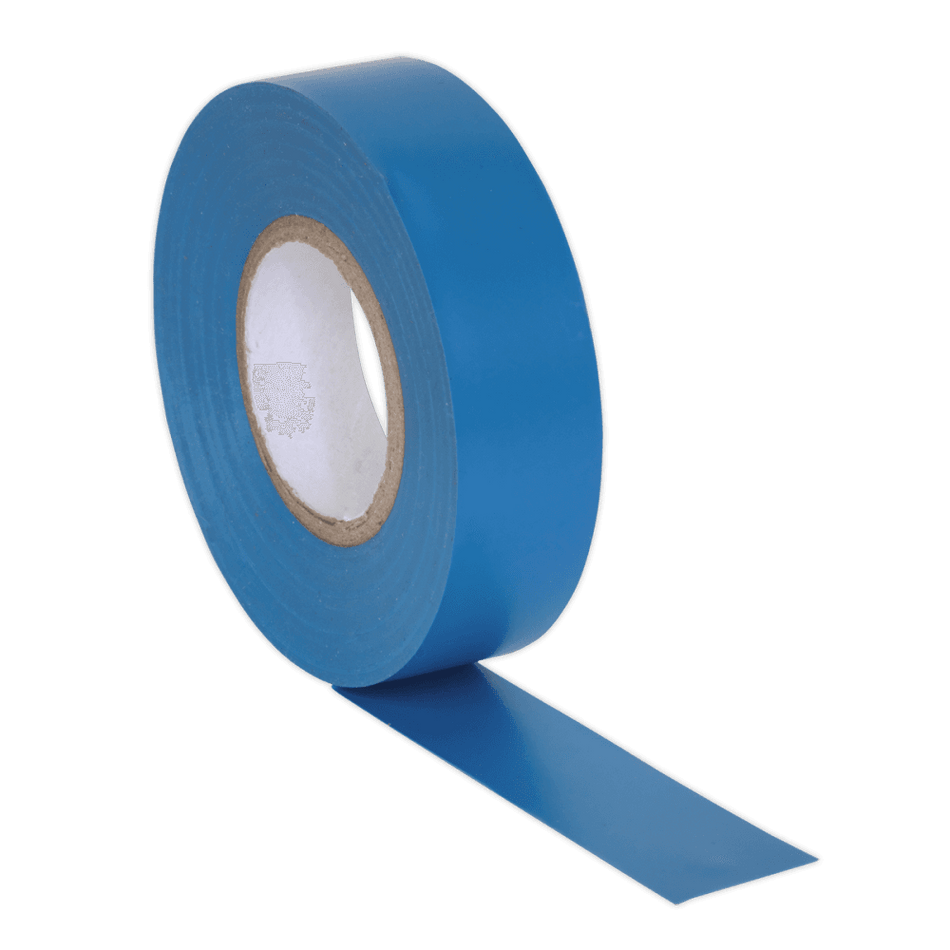 PVC Insulating Tape 19mm x 20mtr Blue Pack of 10 : Model No.ITBLU10