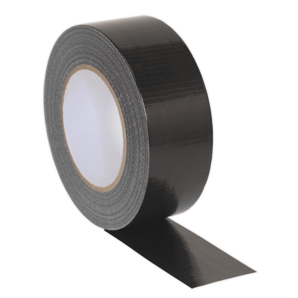 Duct Tape 48mm x 50mtr Black : Model No.DTB