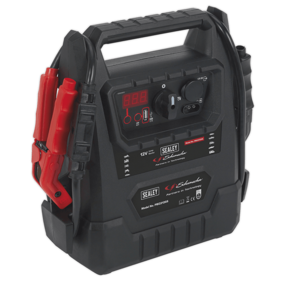 Sealey RoadStartÂ¶© Emergency Jump Starter 12V 2300 Peak Amps - DEKRA Approved Model No-PBI2212GS