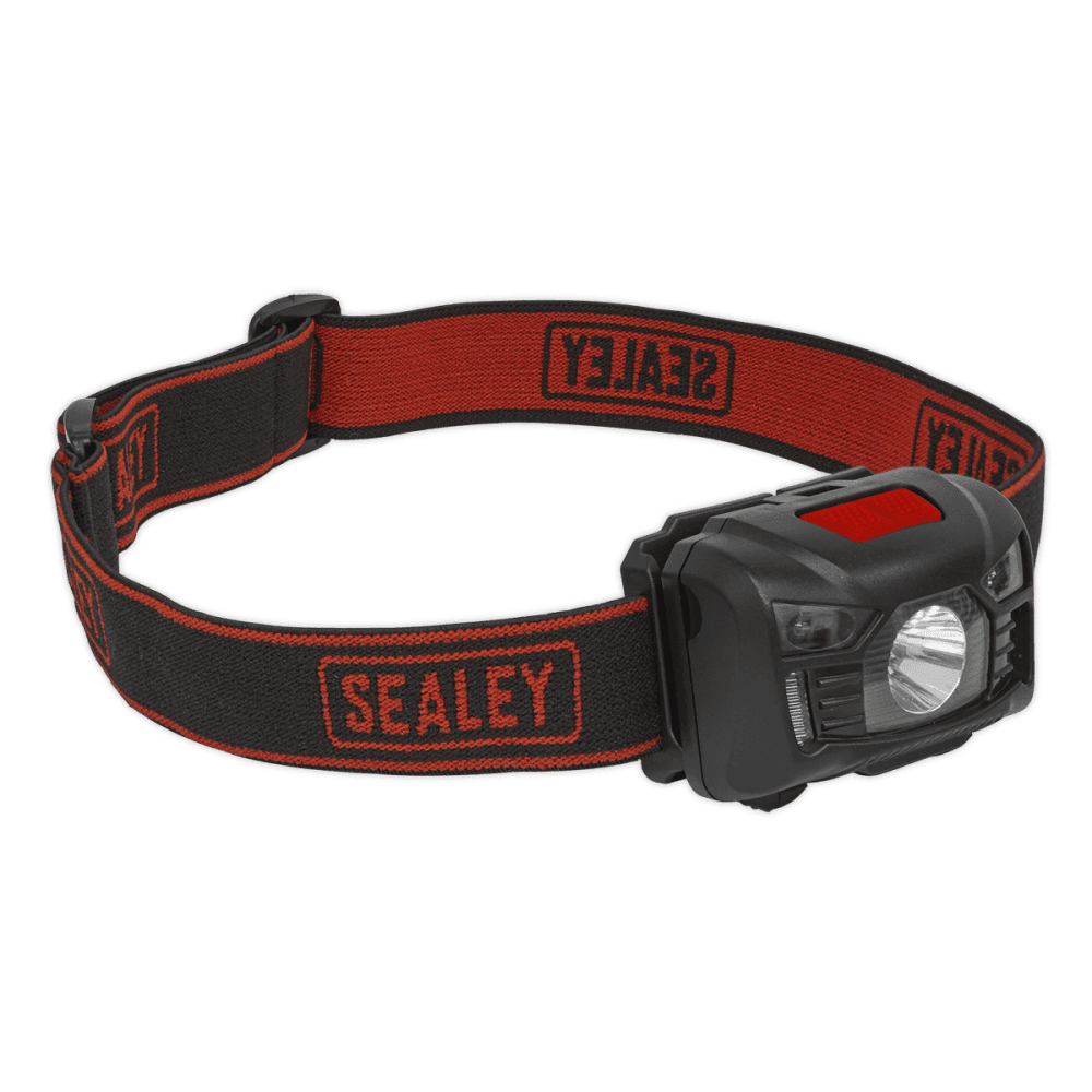Sealey Rechargeable Head Torch 3W CREE XPE LED Auto Sensor Model No-HT102R