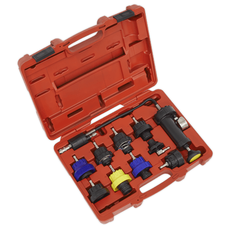 Sealey Cooling System Pressure Test Kit 10pc Model No-VS0013