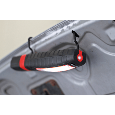 Sealey Cordless 360Â¶Ãº 10 SMD + 3W LED Rechargeable Inspection Lamp Red Lithium-ion Model No-LED360R