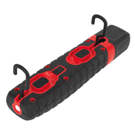 Sealey Cordless 360Â¶Ãº 10 SMD + 3W LED Rechargeable Inspection Lamp Red Lithium-ion Model No-LED360R
