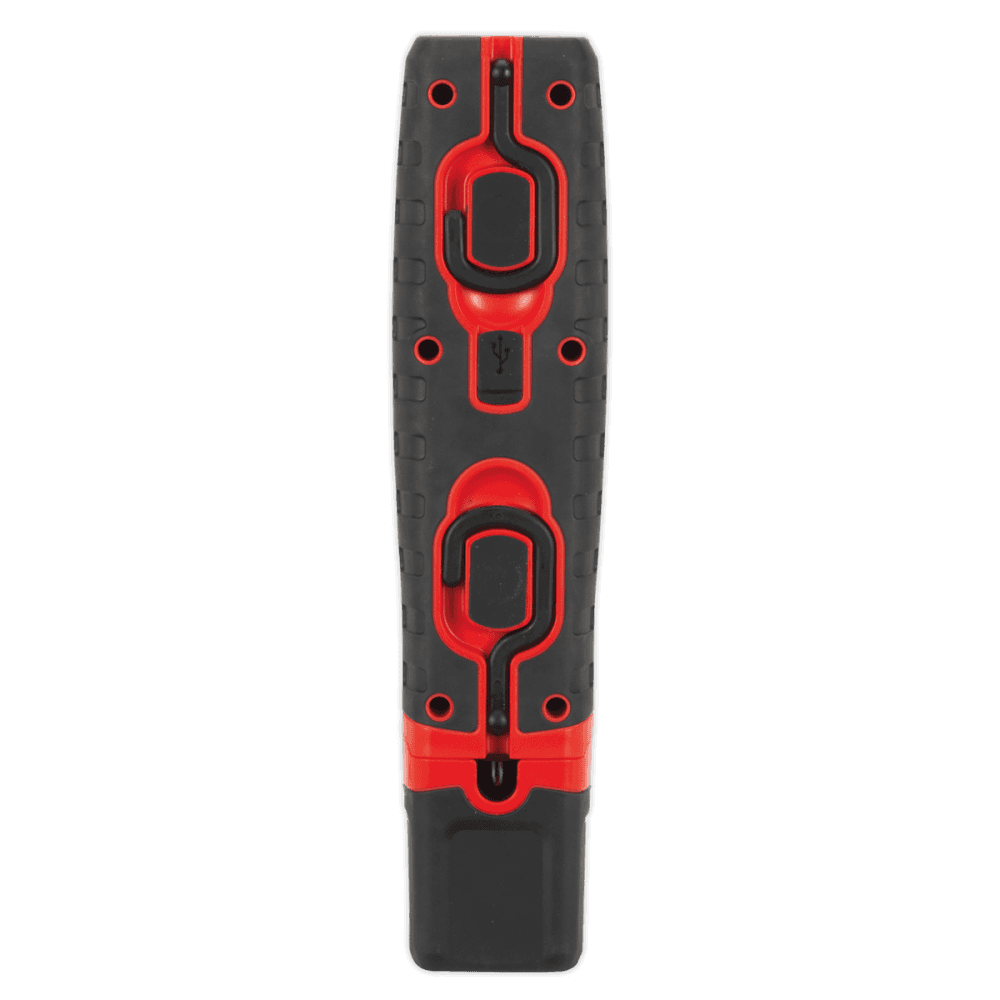 Sealey Cordless 360Â¶Ãº 10 SMD + 3W LED Rechargeable Inspection Lamp Red Lithium-ion Model No-LED360R
